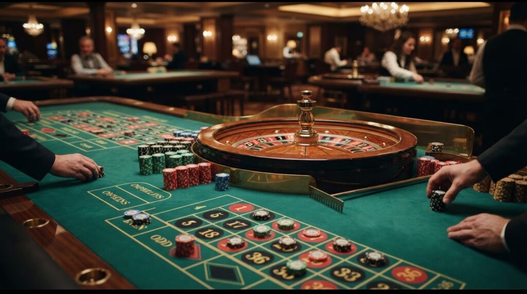 Online Casino Singapore: How to Compare Game Libraries and Features โต๊ะรูเล็ตในคาสิโนพร้อมชิปเดิมพันสำหรับเกมออนไลน์